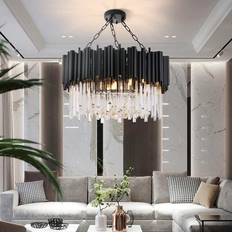 Majestic Crystal Chandelier