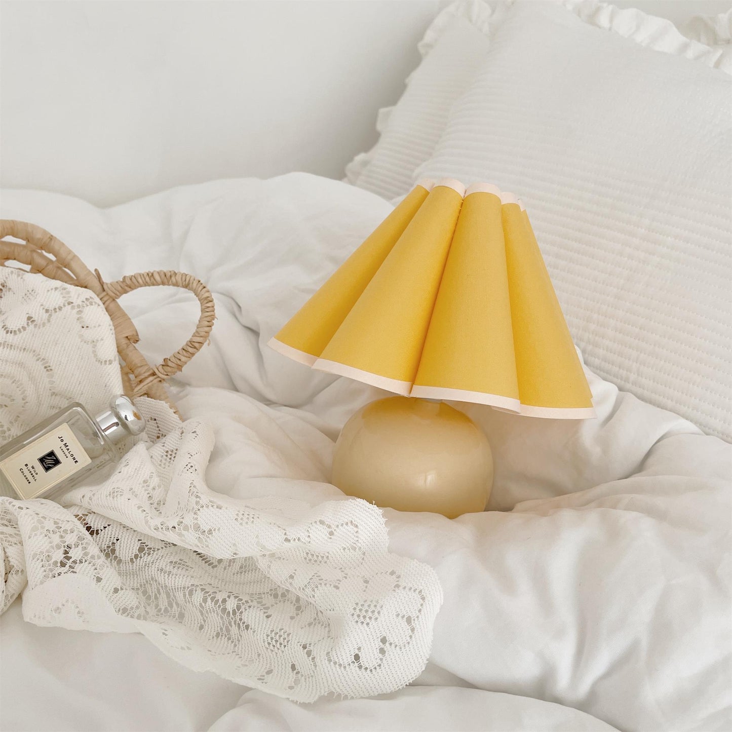 Ellie Pleat Table Lamp