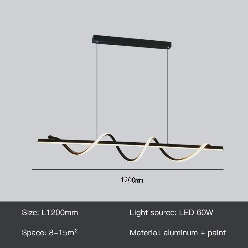 Fika Modern LED Dinning Room Chandelier