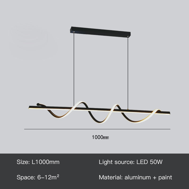 Fika Modern LED Dinning Room Chandelier