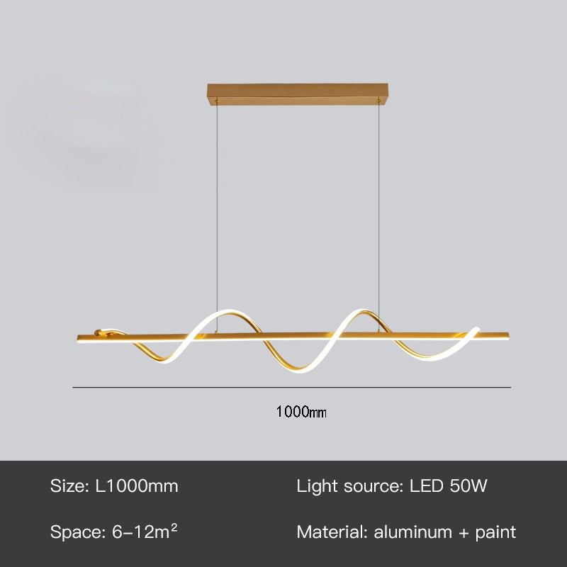 Fika Modern LED Dinning Room Chandelier