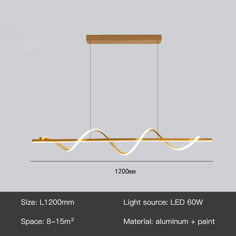 Fika Modern LED Dinning Room Chandelier