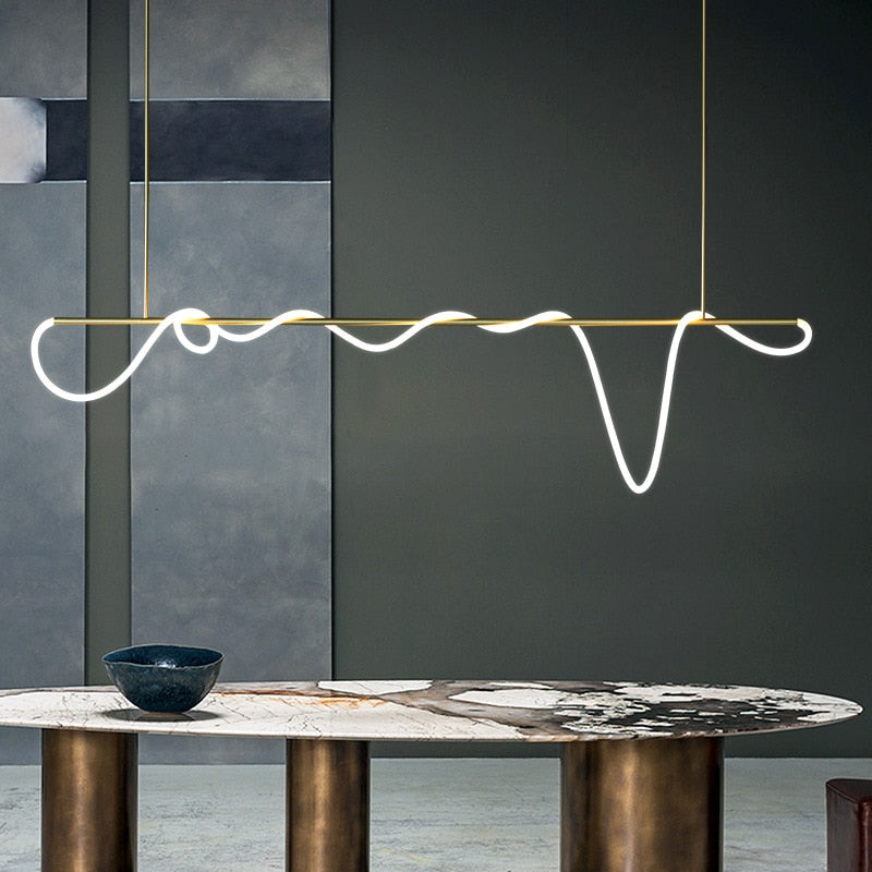 Noa Long Hose LED Chandelier