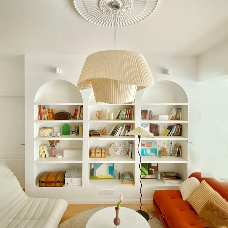 Jade Fabric Ceiling Light