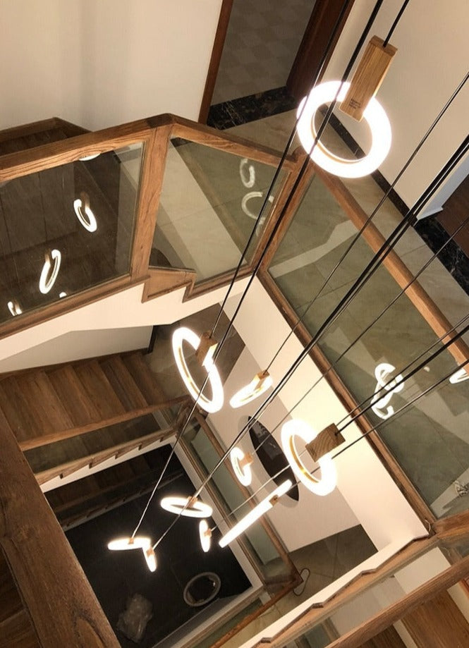 Halo Modern LED Chandelier