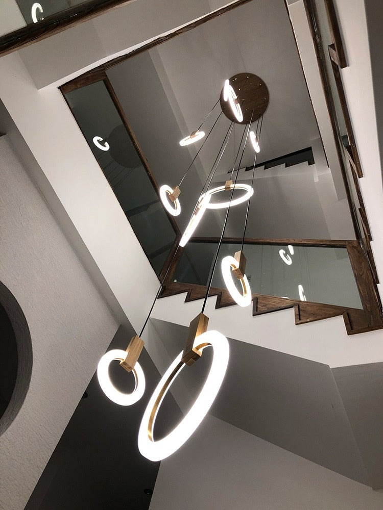 Halo Modern LED Chandelier
