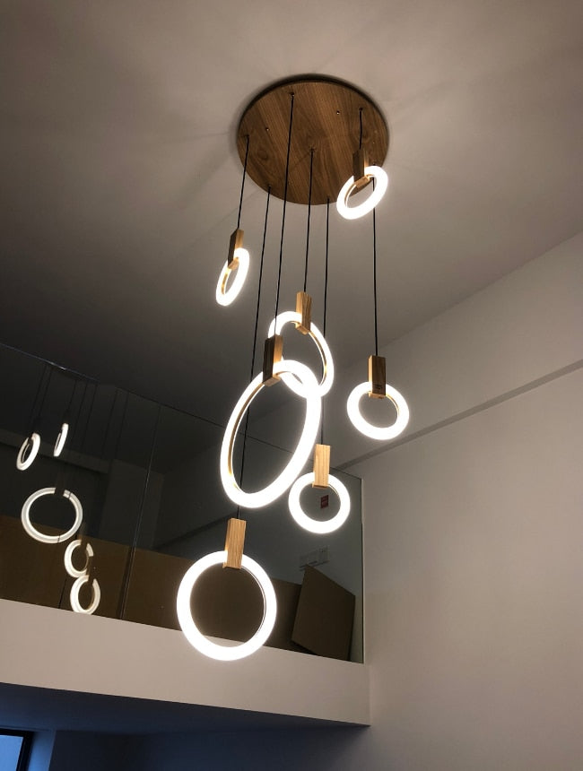 Halo Modern LED Chandelier