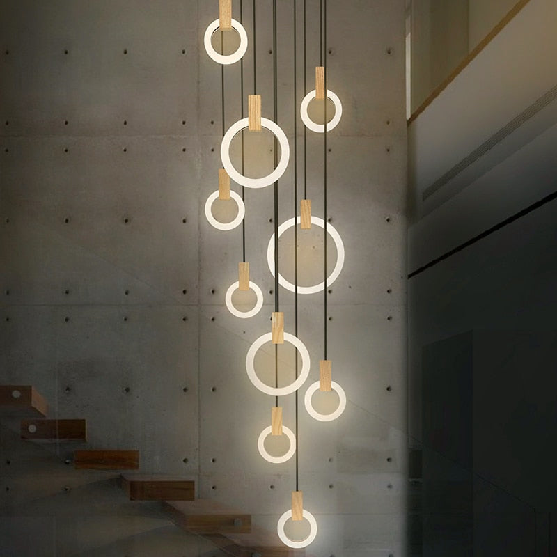 Halo Modern LED Chandelier