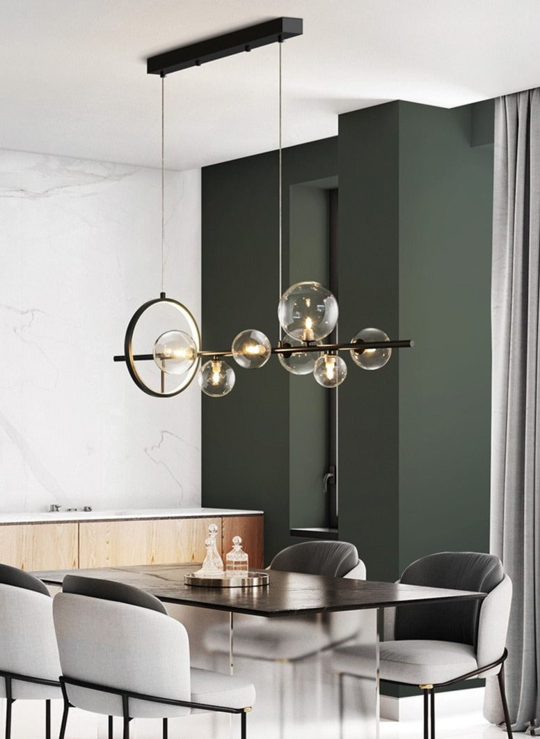 Marco Glass Ball Chandelier