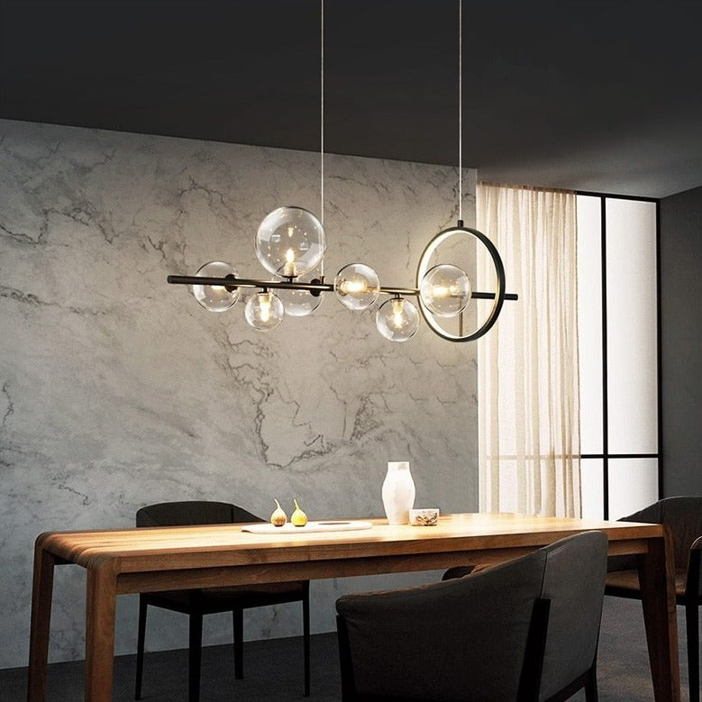 Marco Glass Ball Chandelier