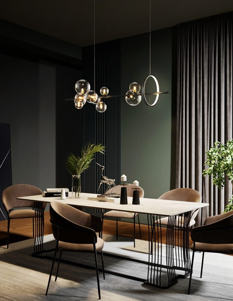 Marco Glass Ball Chandelier