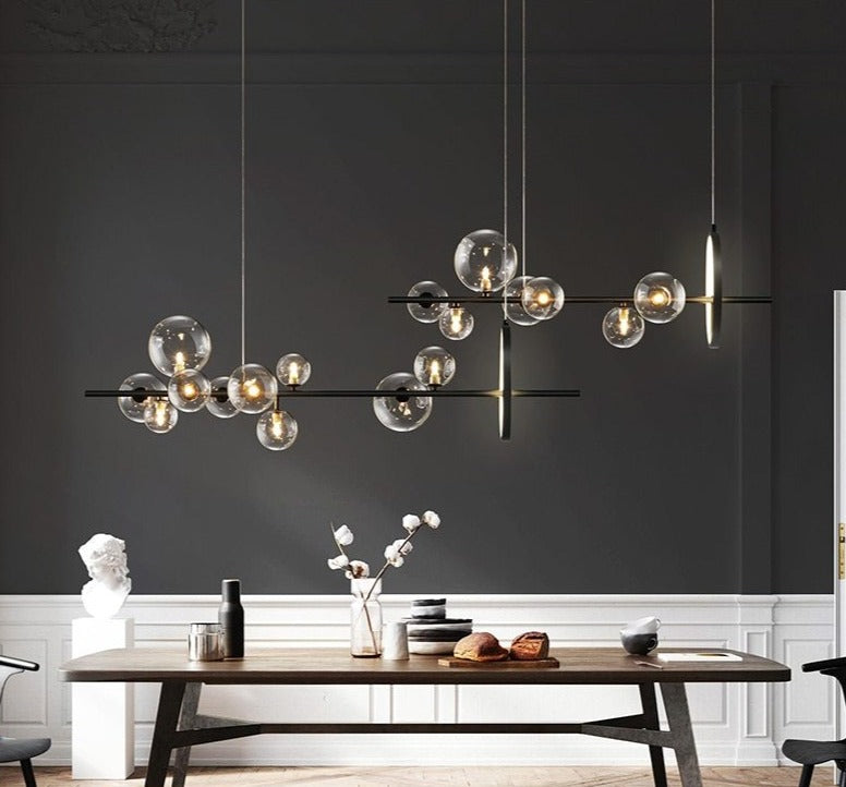 Marco Glass Ball Chandelier