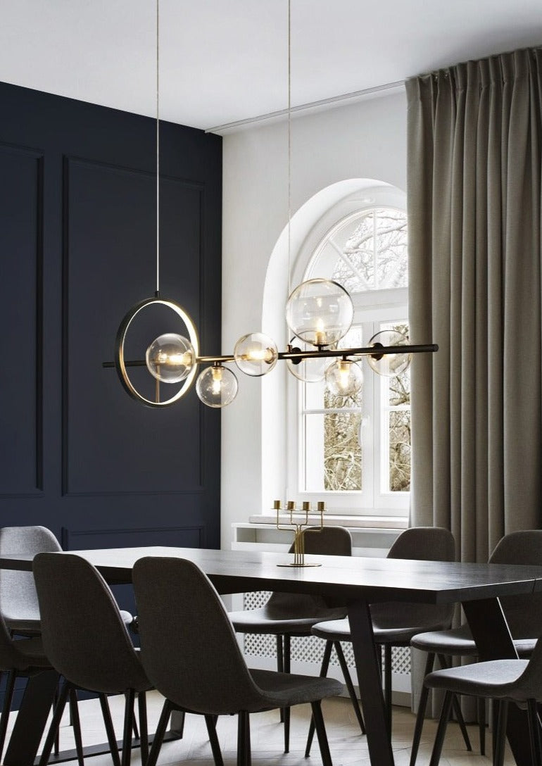 Marco Glass Ball Chandelier