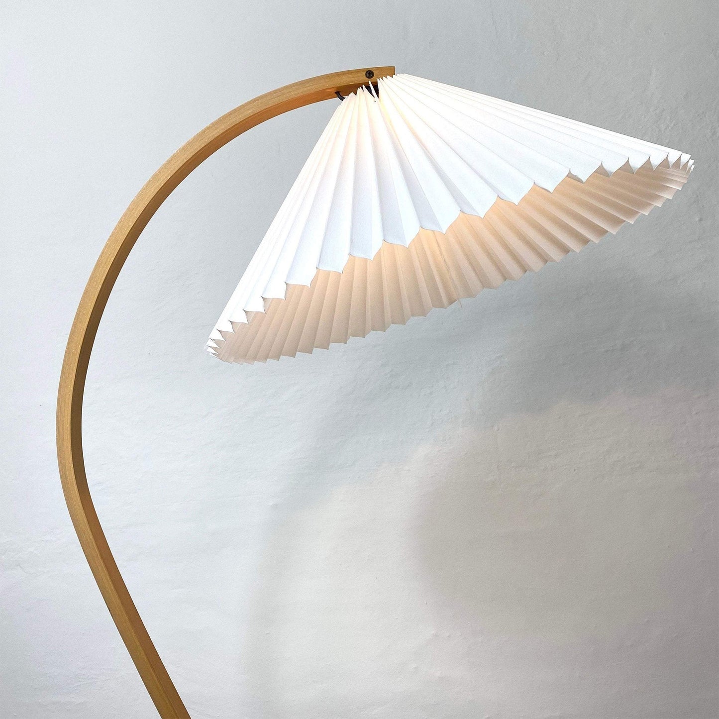 Caprani Wooden Floor Lamp