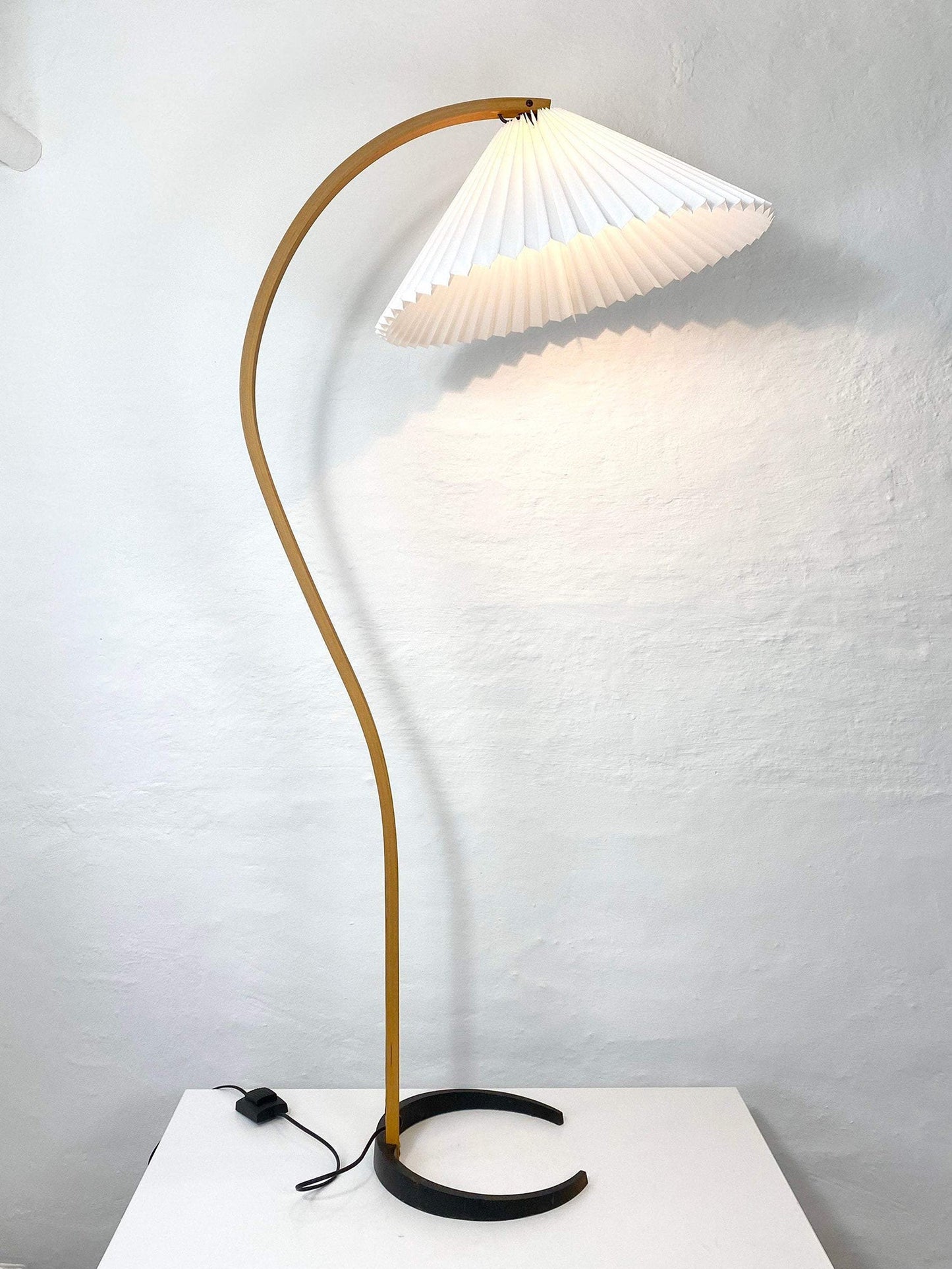 Caprani Wooden Floor Lamp