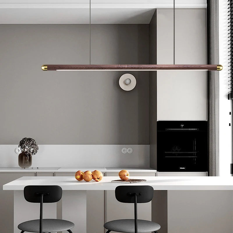 Modern Copper Circular Corner Pendant Light