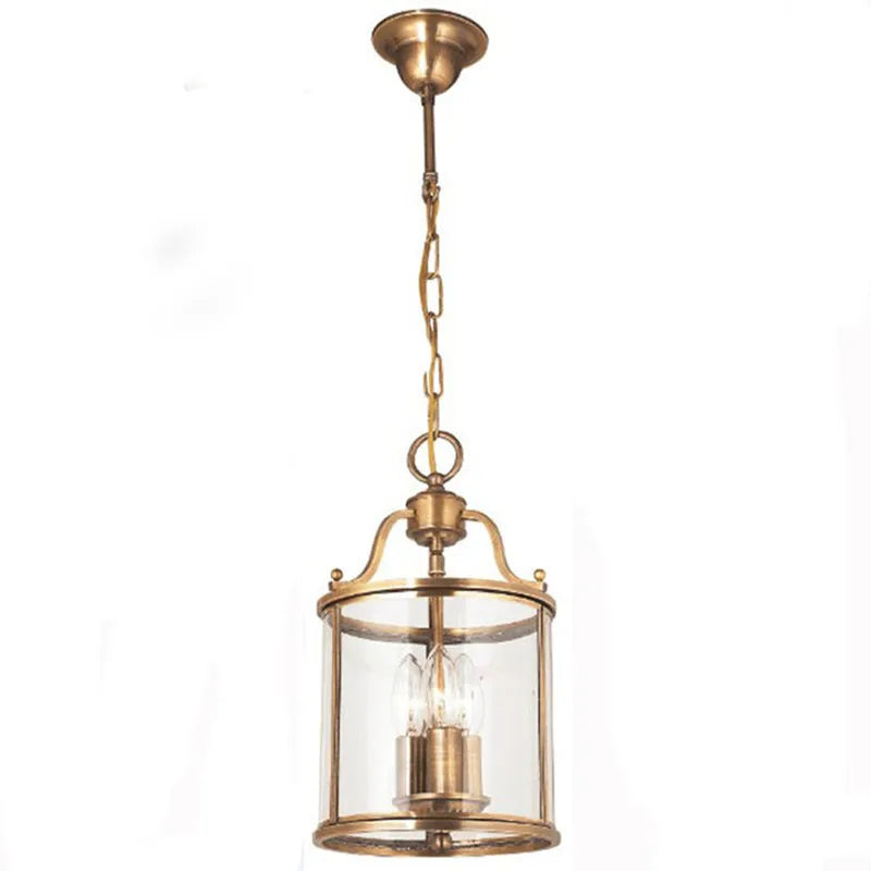 American Vintage Birdcage Copper Chandeliers