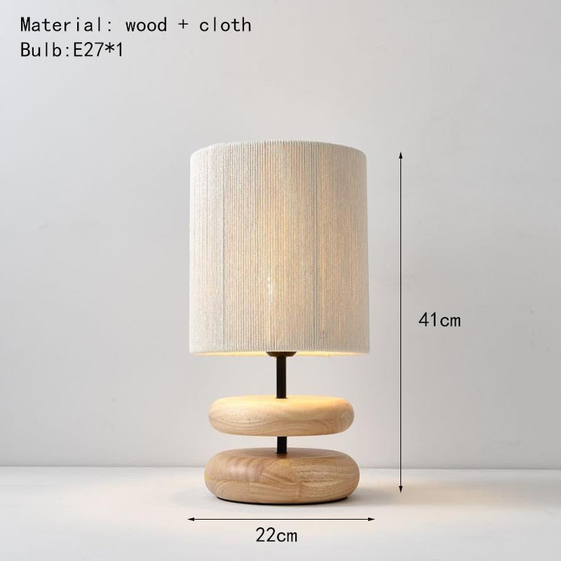 Lily Wooden Table Lamp