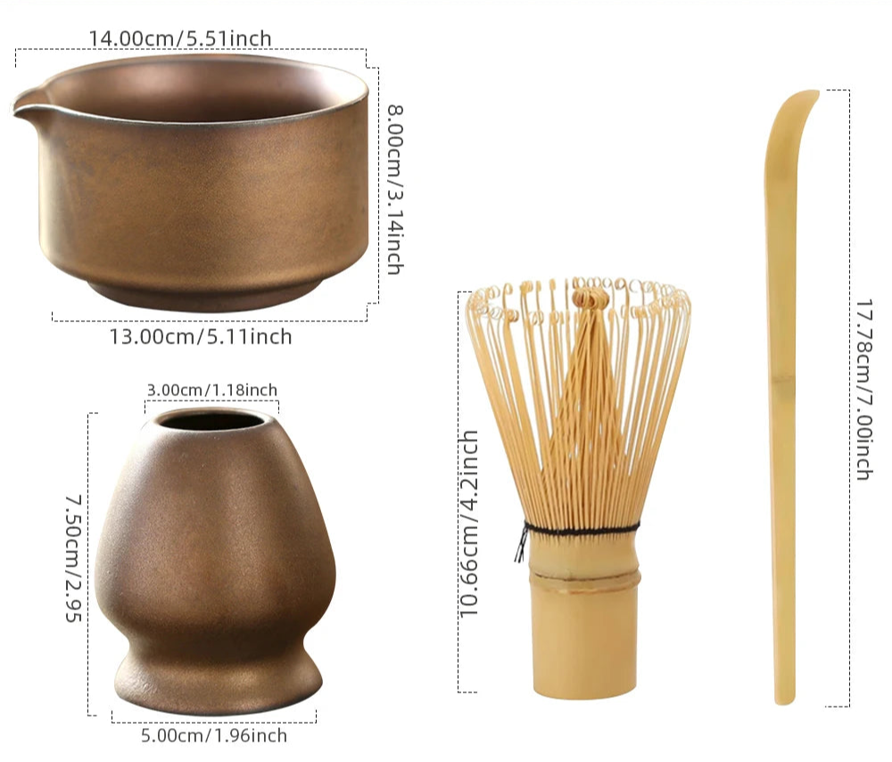 Chiso Japanese Matcha Whisk Set