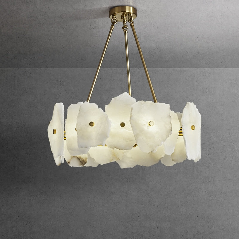 Tara Marble LED Chandelier