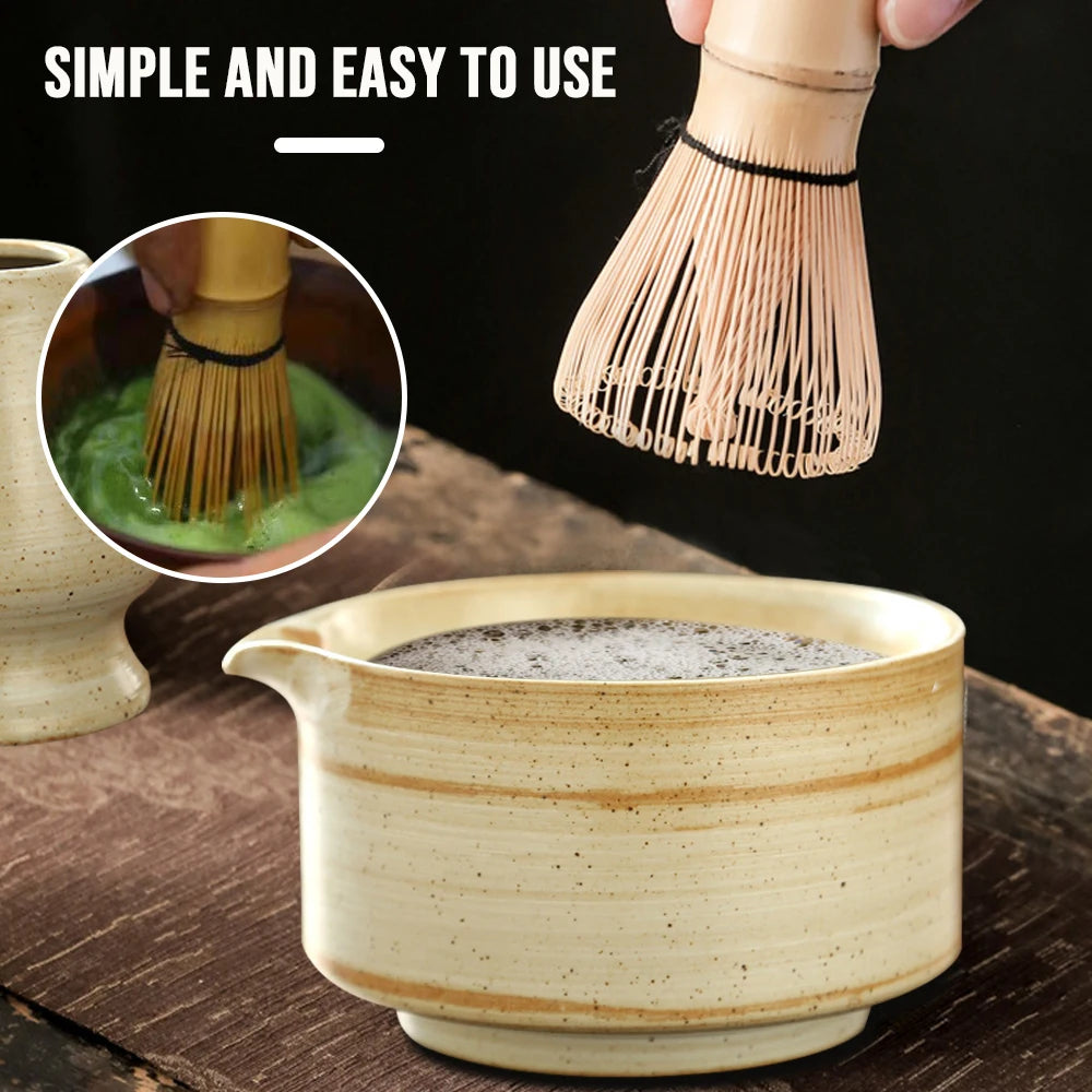 Chiso Japanese Matcha Whisk Set