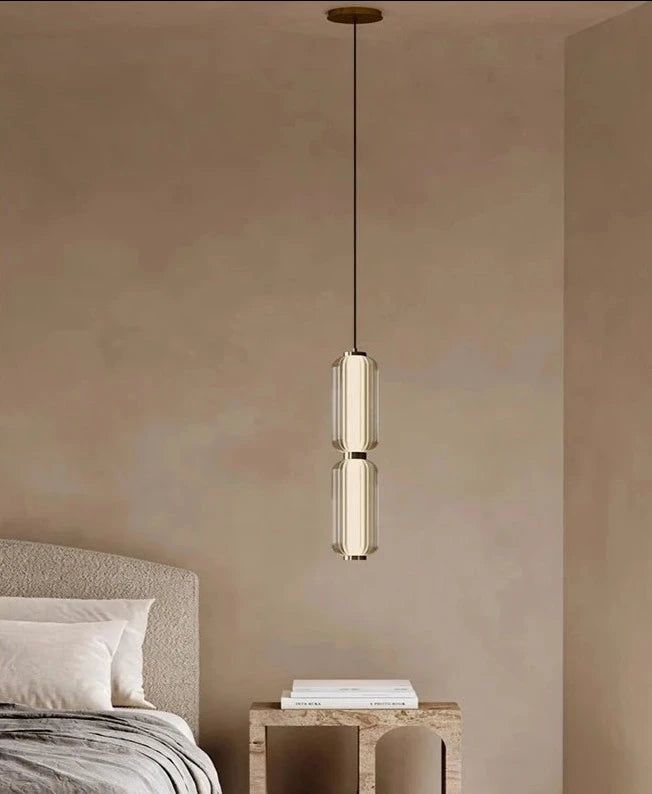 Leah Modern Glass Pendant Light