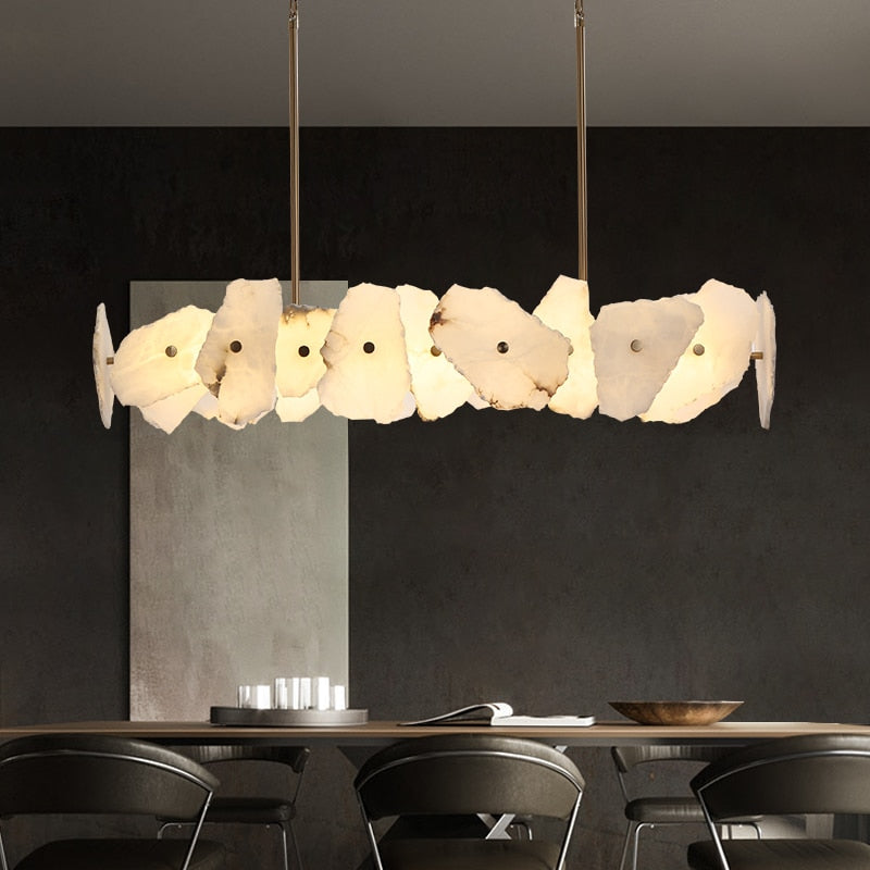 Tara Marble LED Chandelier