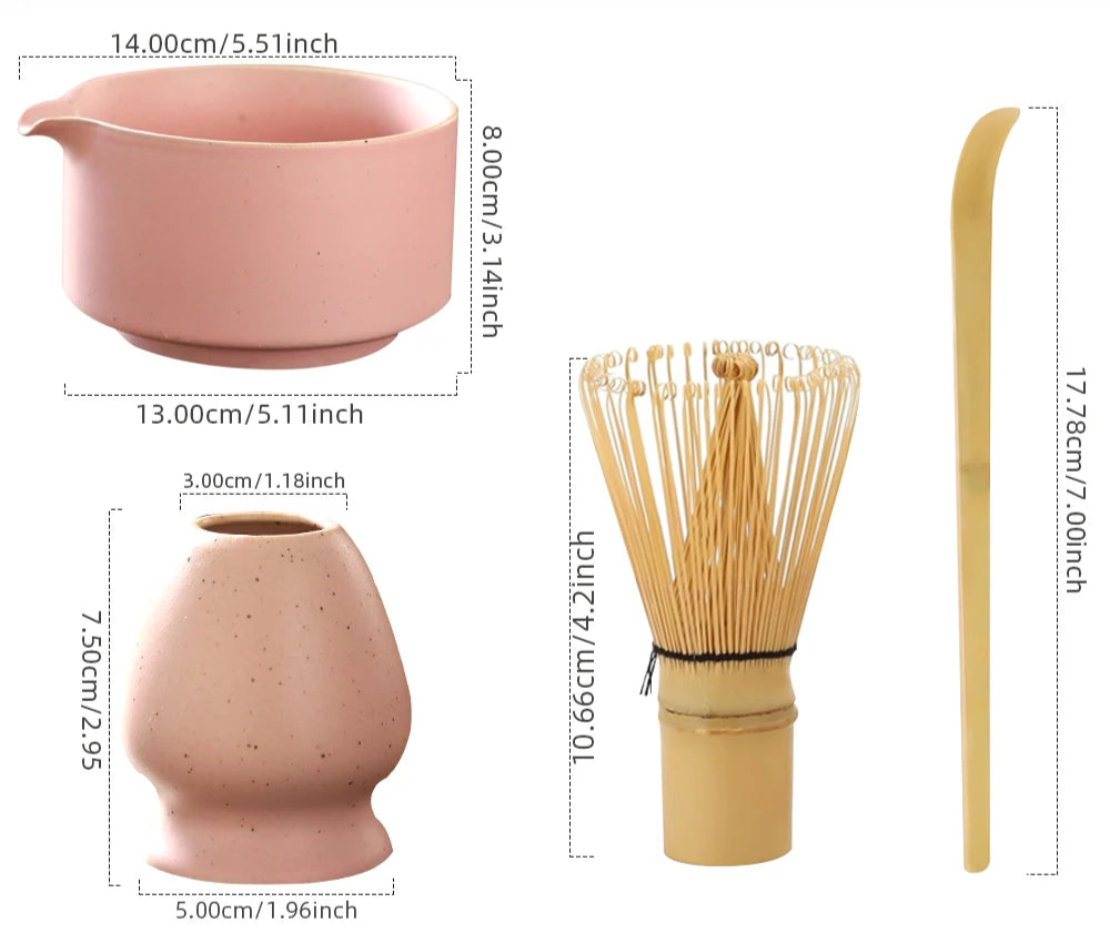 Chiso Japanese Matcha Whisk Set