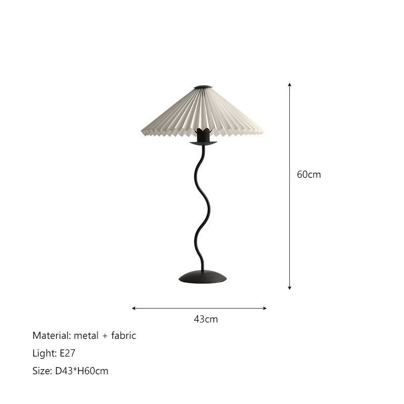 Tristan Fabric LED Floor Lamp