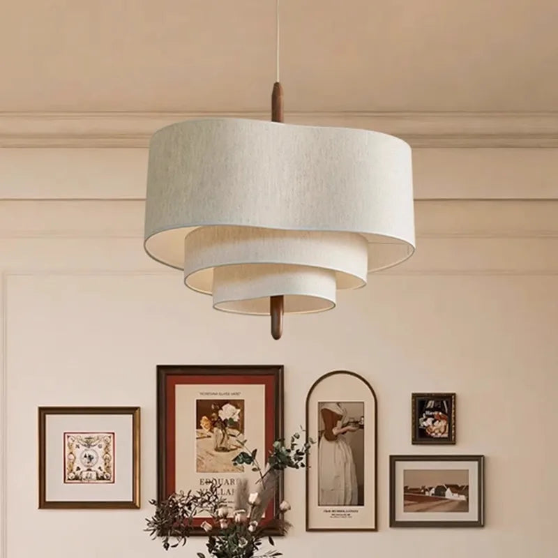 Gabrielle Fabric Pendant Lamp