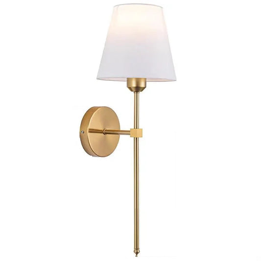 American Industrial Style Fabric Wall Lamp