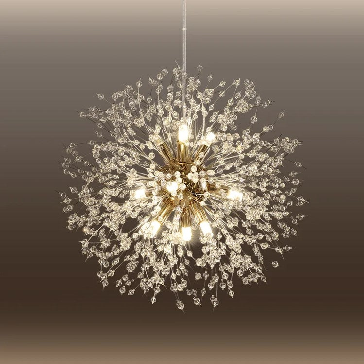 Lakeyah 9 - Light Dimmable Sputnik Sphere Chandelier