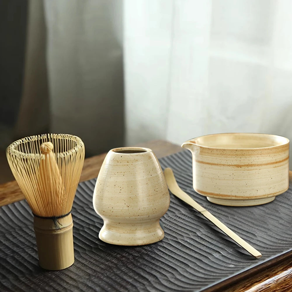 Chiso Japanese Matcha Whisk Set