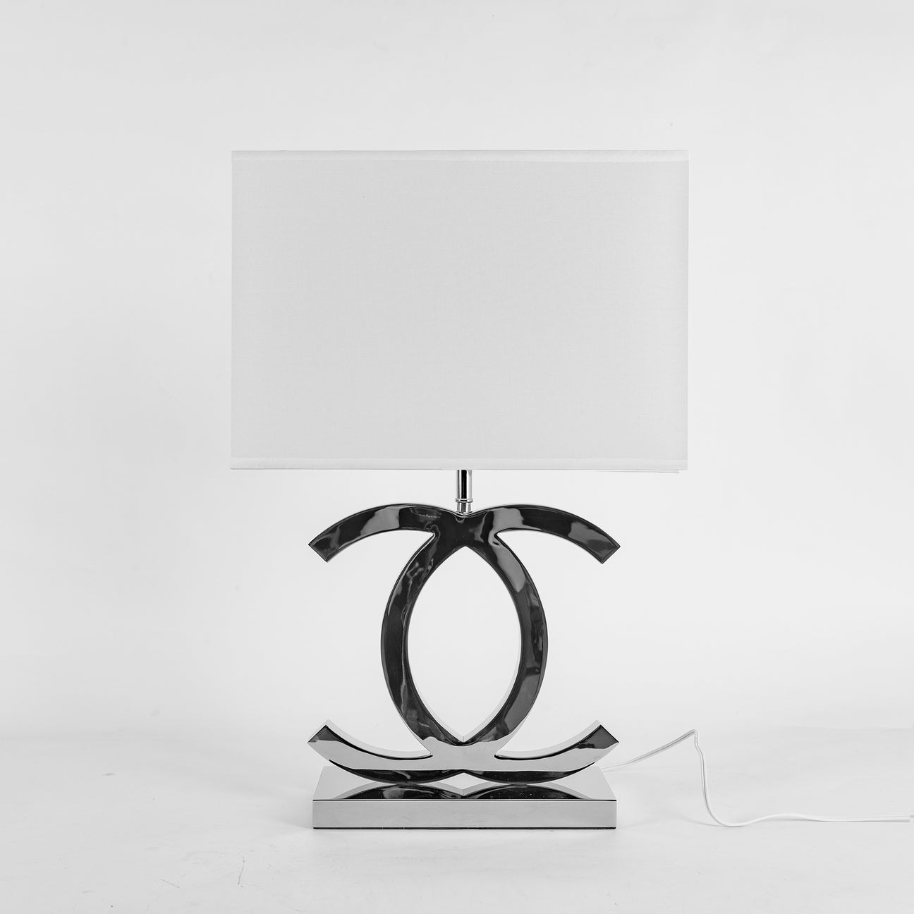 Angie Stainless Steel Table Lamp