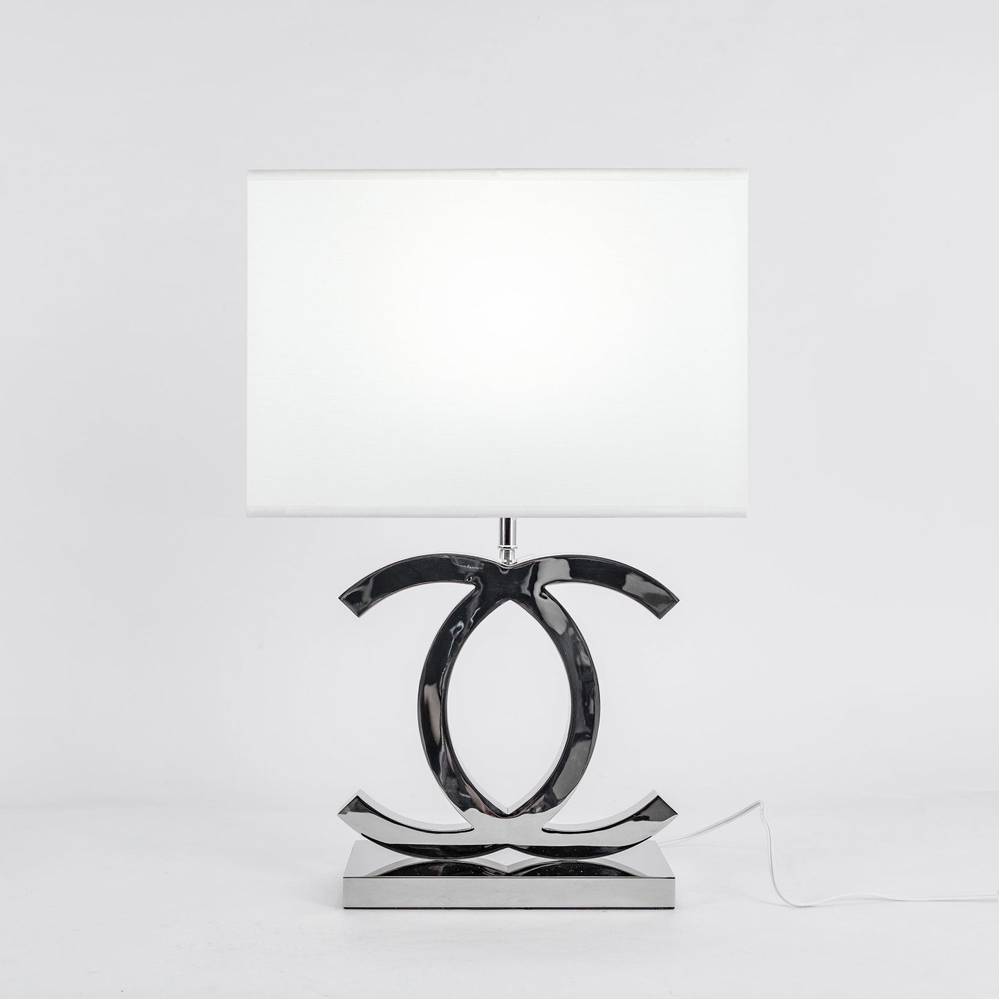 Angie Stainless Steel Table Lamp