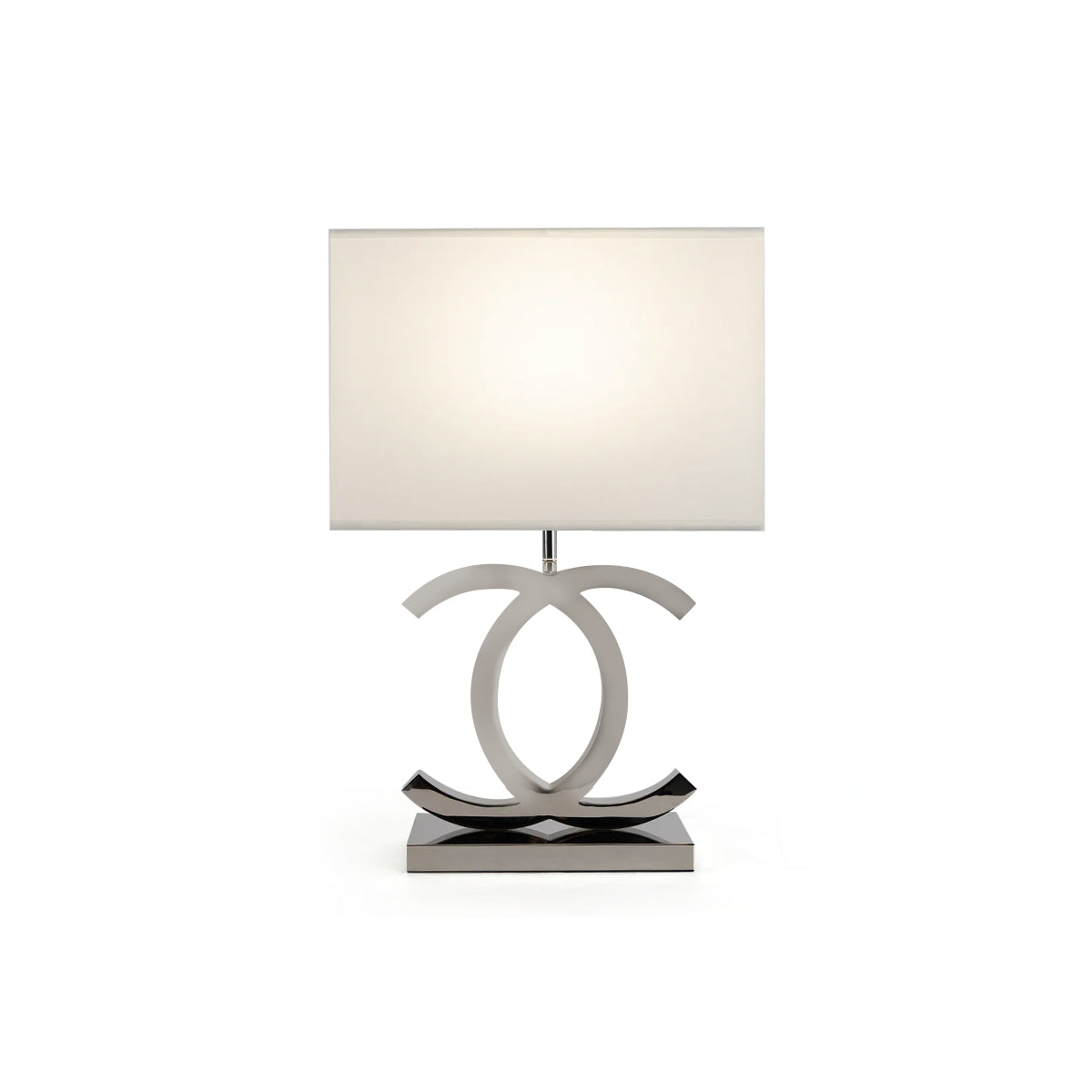 Angie Stainless Steel Table Lamp